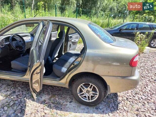 Зелений Деу Ланос, об'ємом двигуна 1.3 л та пробігом 215 тис. км за 1500 $, фото 6 на Automoto.ua
