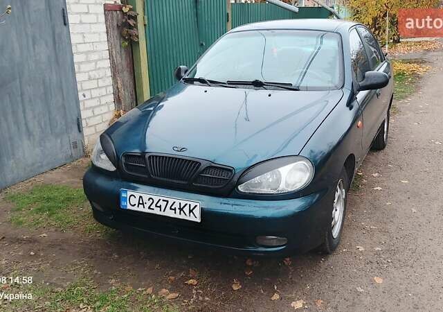 Зеленый Дэу Ланос, объемом двигателя 1.5 л и пробегом 223 тыс. км за 2200 $, фото 11 на Automoto.ua