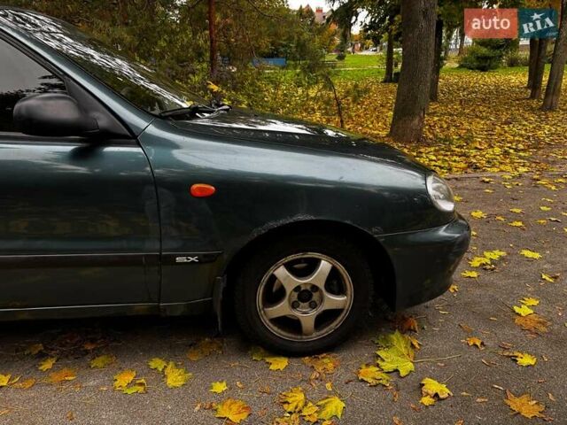 Зеленый Дэу Ланос, объемом двигателя 1.6 л и пробегом 191 тыс. км за 2690 $, фото 4 на Automoto.ua