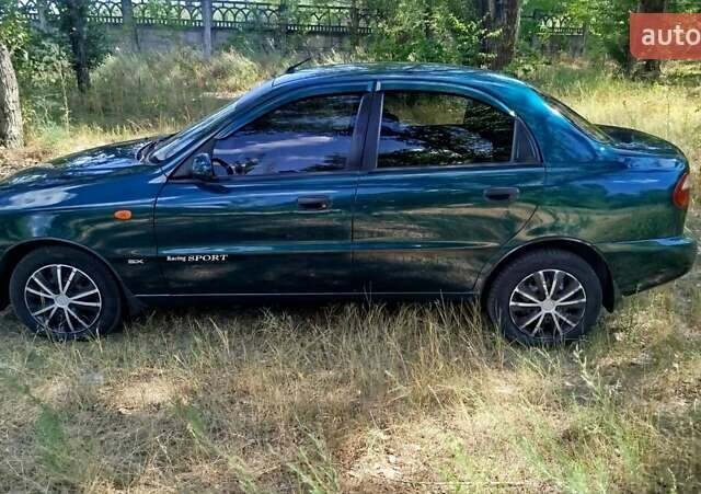 Зелений Деу Ланос, об'ємом двигуна 1.6 л та пробігом 201 тис. км за 2999 $, фото 8 на Automoto.ua