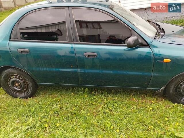 Зеленый Дэу Ланос, объемом двигателя 1.5 л и пробегом 240 тыс. км за 2300 $, фото 2 на Automoto.ua
