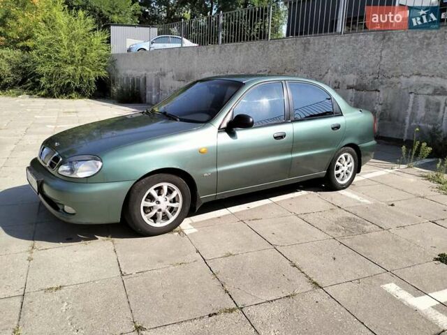 Зеленый Дэу Ланос, объемом двигателя 1.6 л и пробегом 200 тыс. км за 2900 $, фото 17 на Automoto.ua