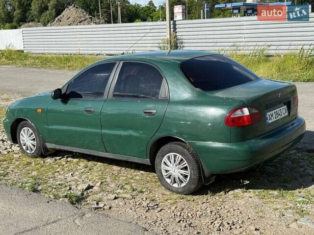 Дэу Ланос 2005 в Шепетовке на Automoto.ua Зеленый Дэу Ланос, объемом двигателя 1.5 л и пробегом 180 тыс. км за 1200 $, фото 3 на Automoto.ua