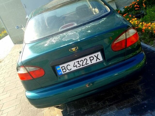 Зеленый Дэу Ланос, объемом двигателя 1.3 л и пробегом 100 тыс. км за 2500 $, фото 2 на Automoto.ua