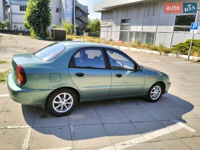 Зеленый Дэу Ланос, объемом двигателя 1.6 л и пробегом 200 тыс. км за 2900 $, фото 11 на Automoto.ua