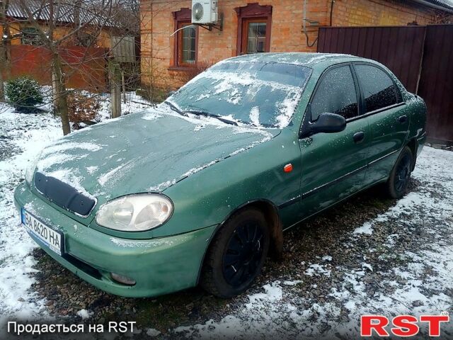 Зелений Деу Ланос, об'ємом двигуна 1.6 л та пробігом 240 тис. км за 2200 $, фото 1 на Automoto.ua