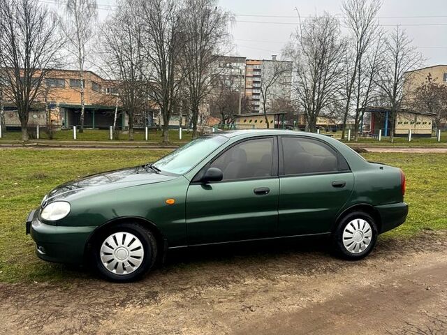 Зеленый Дэу Ланос, объемом двигателя 1.5 л и пробегом 240 тыс. км за 2850 $, фото 5 на Automoto.ua