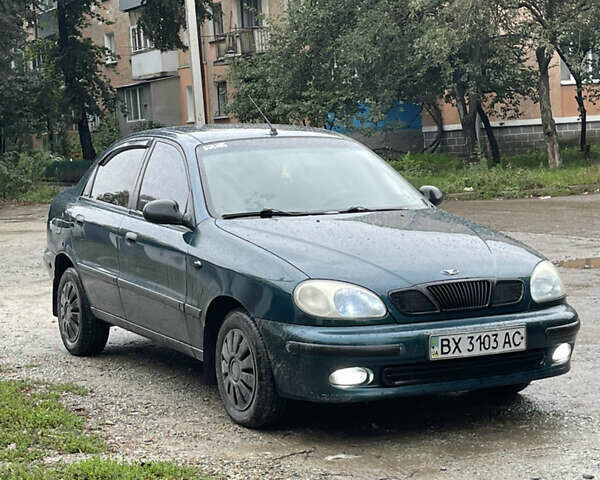 Зеленый Дэу Ланос, объемом двигателя 1.5 л и пробегом 223 тыс. км за 2699 $, фото 1 на Automoto.ua
