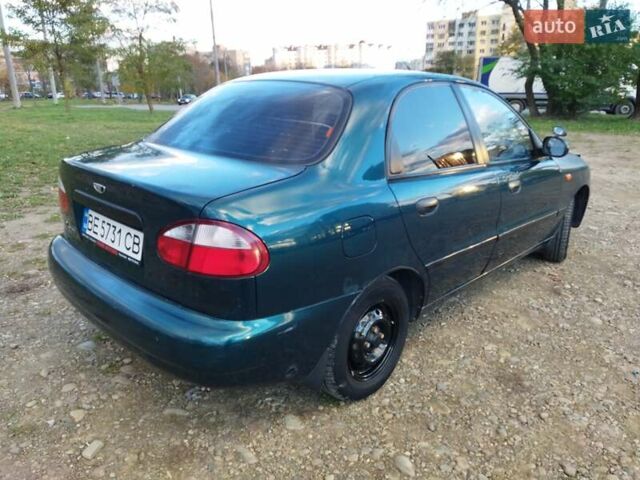 Дэу Ланос 2005 в Ивано-Франковске на Automoto.ua Зеленый Дэу Ланос, объемом двигателя 1.5 л и пробегом 158 тыс. км за 2100 $, фото 6 на Automoto.ua