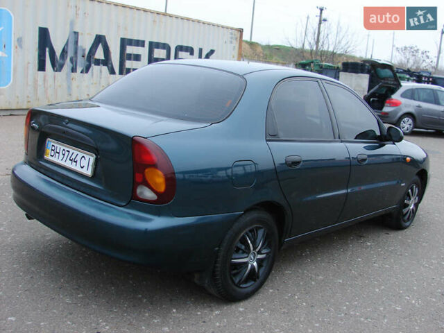 Зеленый Дэу Ланос, объемом двигателя 1.5 л и пробегом 113 тыс. км за 2800 $, фото 7 на Automoto.ua