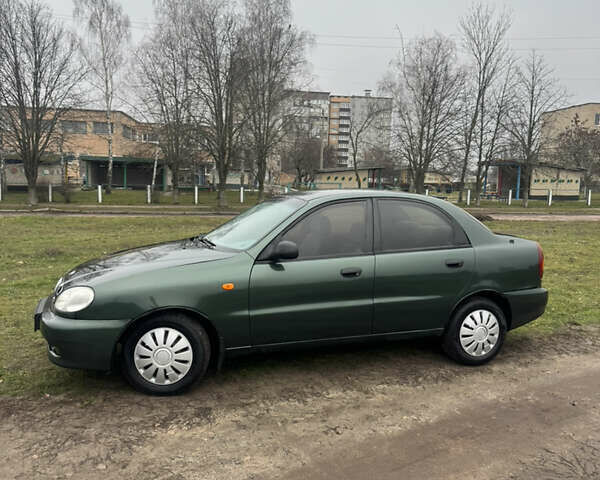 Зеленый Дэу Ланос, объемом двигателя 1.5 л и пробегом 240 тыс. км за 2850 $, фото 4 на Automoto.ua