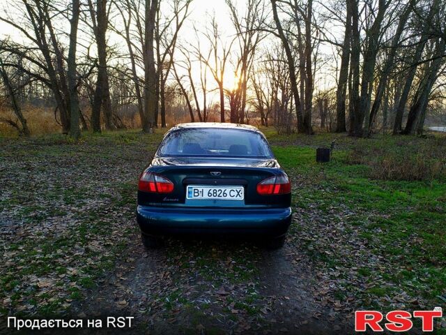 Зеленый Дэу Ланос, объемом двигателя 1.5 л и пробегом 203 тыс. км за 2500 $, фото 11 на Automoto.ua