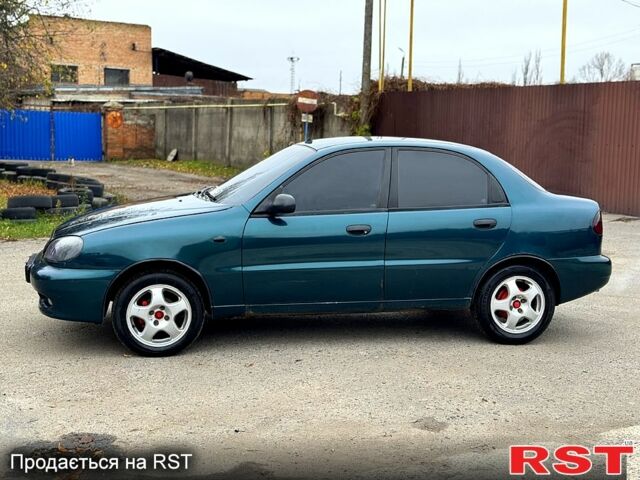 Зеленый Дэу Ланос, объемом двигателя 1.5 л и пробегом 190 тыс. км за 2200 $, фото 6 на Automoto.ua