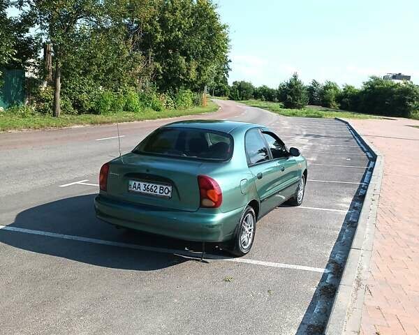 Зеленый Дэу Ланос, объемом двигателя 1.5 л и пробегом 183 тыс. км за 3500 $, фото 13 на Automoto.ua