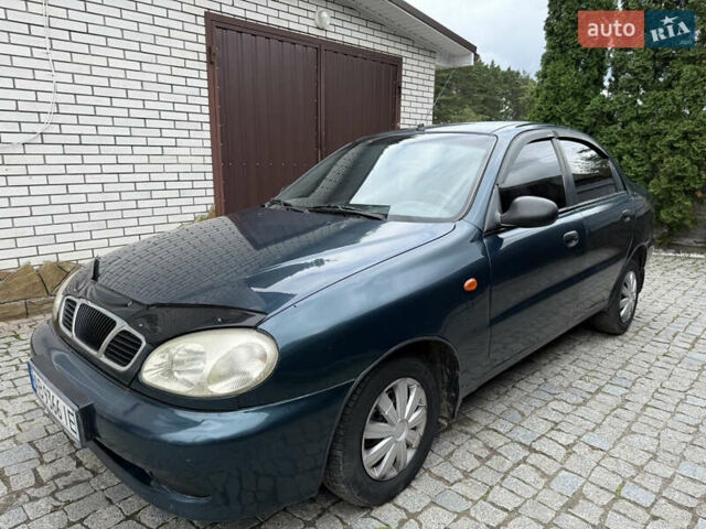 Зелений Деу Ланос, об'ємом двигуна 1.5 л та пробігом 183 тис. км за 1750 $, фото 1 на Automoto.ua