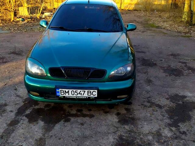 Зеленый Дэу Ланос, объемом двигателя 1.5 л и пробегом 250 тыс. км за 2200 $, фото 3 на Automoto.ua