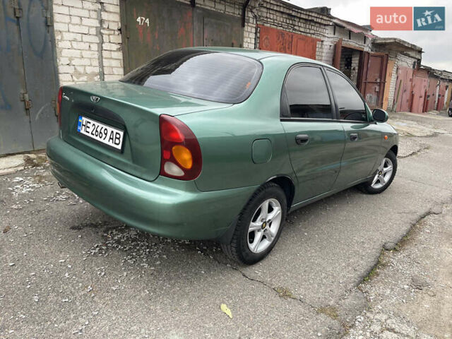 Дэу Ланос 2006 в Николаеве на Automoto.ua Зеленый Дэу Ланос, объемом двигателя 1.5 л и пробегом 180 тыс. км за 2950 $, фото 3 на Automoto.ua