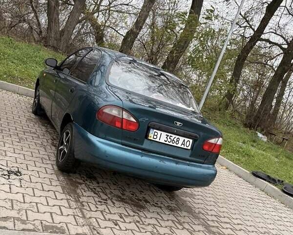 Зеленый Дэу Ланос, объемом двигателя 1.35 л и пробегом 171 тыс. км за 950 $, фото 8 на Automoto.ua