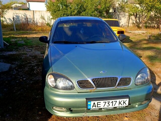 Зеленый Дэу Ланос, объемом двигателя 1.5 л и пробегом 184 тыс. км за 1900 $, фото 1 на Automoto.ua