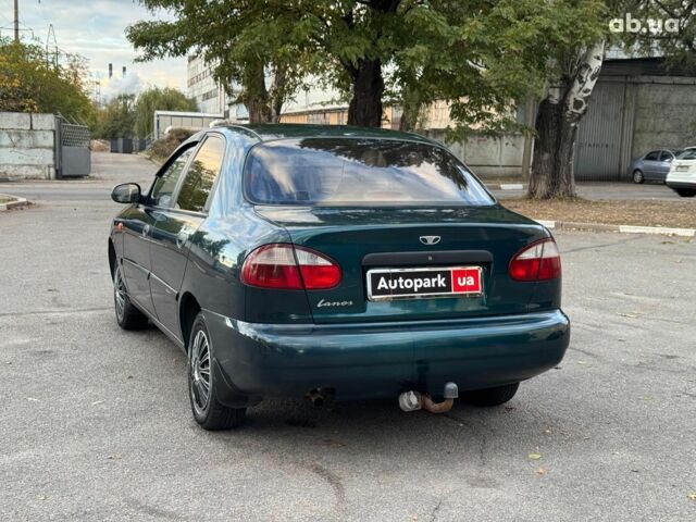 Зеленый Дэу Ланос, объемом двигателя 1.5 л и пробегом 152 тыс. км за 2990 $, фото 2 на Automoto.ua