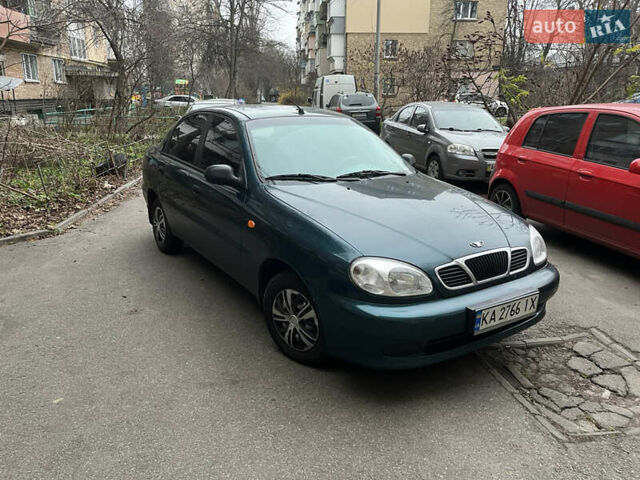 Зеленый Дэу Ланос, объемом двигателя 1.5 л и пробегом 235 тыс. км за 2399 $, фото 2 на Automoto.ua