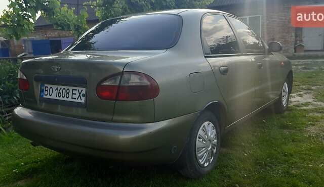 Зеленый Дэу Ланос, объемом двигателя 1.5 л и пробегом 205 тыс. км за 2500 $, фото 7 на Automoto.ua