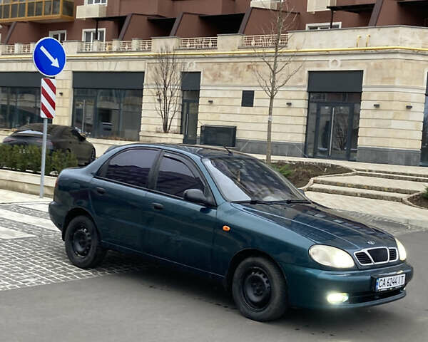 Зеленый Дэу Ланос, объемом двигателя 1.5 л и пробегом 270 тыс. км за 2000 $, фото 5 на Automoto.ua