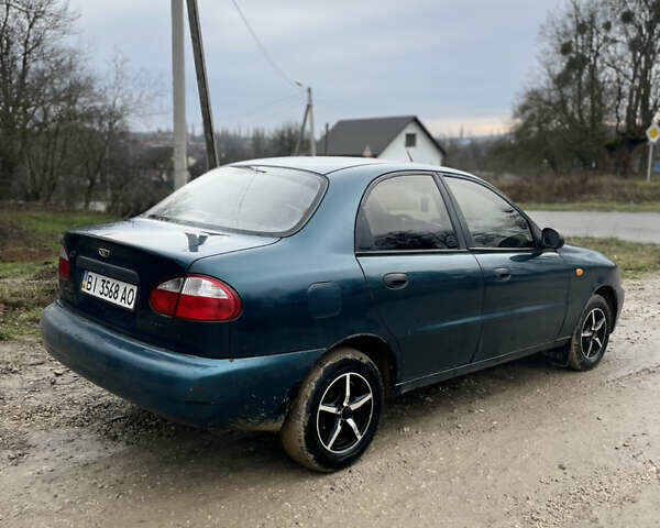 Зелений Деу Ланос, об'ємом двигуна 1.35 л та пробігом 256 тис. км за 1499 $, фото 3 на Automoto.ua