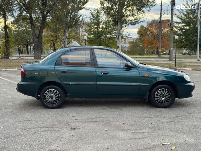 Зеленый Дэу Ланос, объемом двигателя 1.5 л и пробегом 152 тыс. км за 2990 $, фото 5 на Automoto.ua