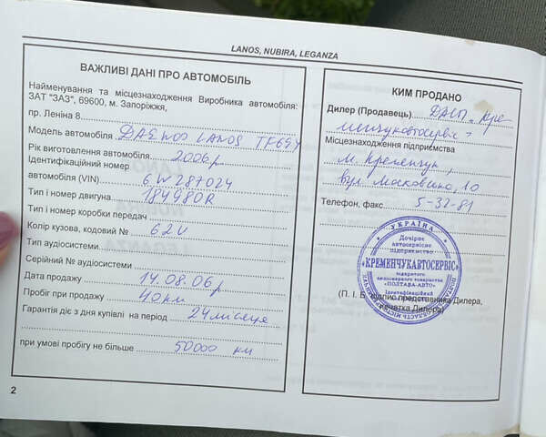 Зеленый Дэу Ланос, объемом двигателя 1.5 л и пробегом 137 тыс. км за 2900 $, фото 33 на Automoto.ua