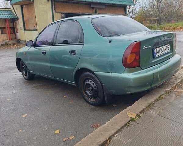 Зелений Деу Ланос, об'ємом двигуна 1.5 л та пробігом 396 тис. км за 2130 $, фото 3 на Automoto.ua