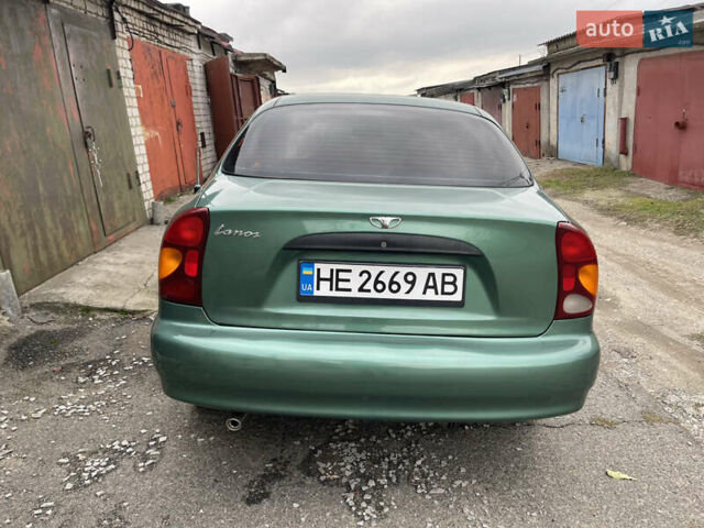 Дэу Ланос 2006 в Николаеве на Automoto.ua Зеленый Дэу Ланос, объемом двигателя 1.5 л и пробегом 180 тыс. км за 2950 $, фото 2 на Automoto.ua
