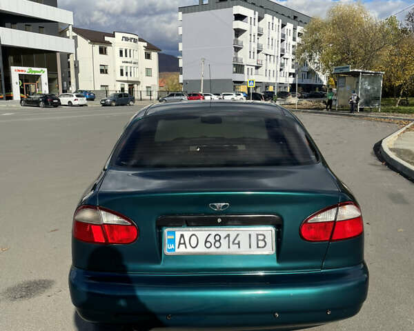 Зеленый Дэу Ланос, объемом двигателя 1.5 л и пробегом 149 тыс. км за 2050 $, фото 5 на Automoto.ua