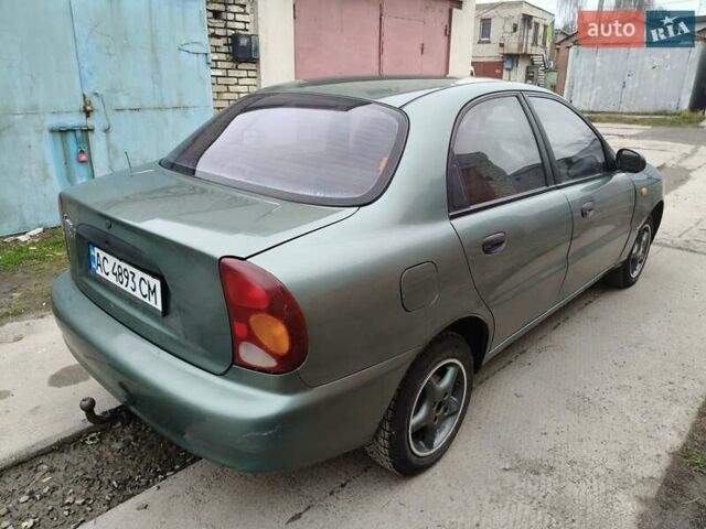 Зелений Деу Ланос, об'ємом двигуна 1.5 л та пробігом 228 тис. км за 1750 $, фото 3 на Automoto.ua