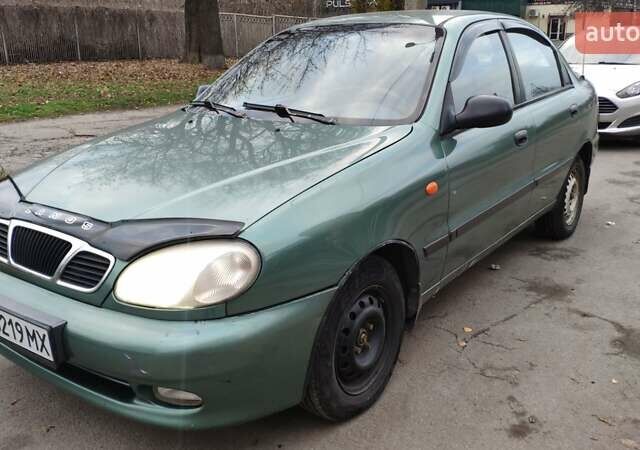 Зеленый Дэу Ланос, объемом двигателя 1.6 л и пробегом 228 тыс. км за 2100 $, фото 10 на Automoto.ua