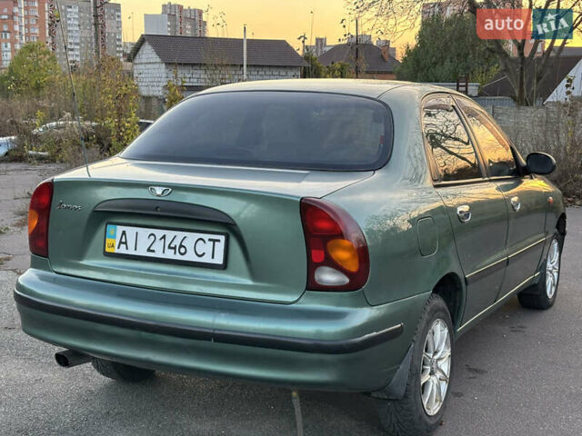 Зеленый Дэу Ланос, объемом двигателя 1.5 л и пробегом 148 тыс. км за 2222 $, фото 4 на Automoto.ua