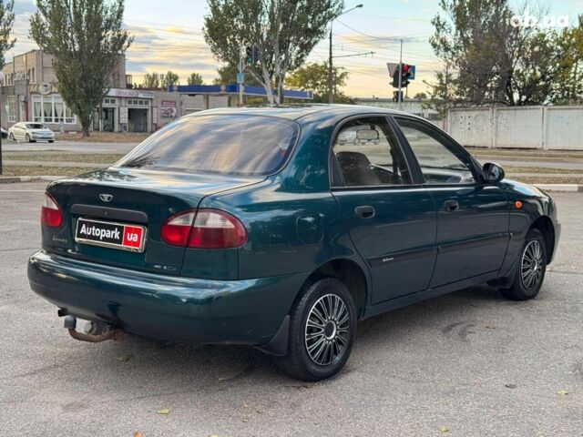 Зеленый Дэу Ланос, объемом двигателя 1.5 л и пробегом 152 тыс. км за 2990 $, фото 4 на Automoto.ua