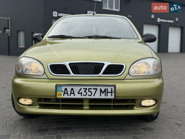 Зеленый Дэу Ланос, объемом двигателя 1.5 л и пробегом 136 тыс. км за 3500 $, фото 1 на Automoto.ua