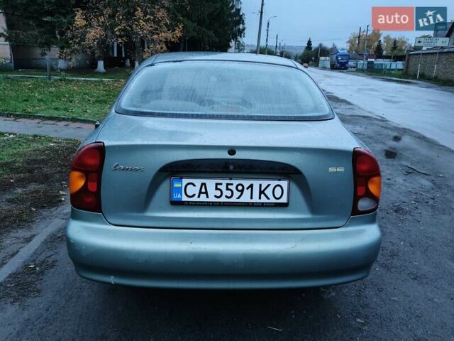 Дэу Ланос 2006 в Лысянке на Automoto.ua Зеленый Дэу Ланос, объемом двигателя 1.5 л и пробегом 186 тыс. км за 2200 $, фото 3 на Automoto.ua