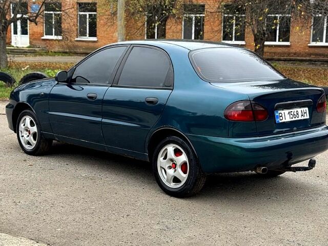 Зеленый Дэу Ланос, объемом двигателя 1.5 л и пробегом 190 тыс. км за 2200 $, фото 5 на Automoto.ua