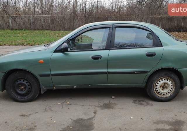 Зеленый Дэу Ланос, объемом двигателя 1.6 л и пробегом 228 тыс. км за 2100 $, фото 4 на Automoto.ua
