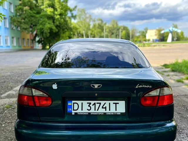 Зеленый Дэу Ланос, объемом двигателя 1.5 л и пробегом 200 тыс. км за 3000 $, фото 5 на Automoto.ua