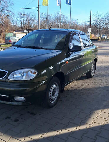 Зелений Деу Ланос, об'ємом двигуна 1.5 л та пробігом 34 тис. км за 3800 $, фото 1 на Automoto.ua