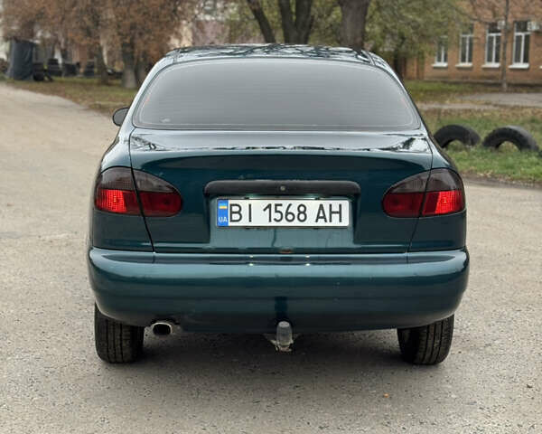 Зеленый Дэу Ланос, объемом двигателя 1.5 л и пробегом 190 тыс. км за 2200 $, фото 5 на Automoto.ua