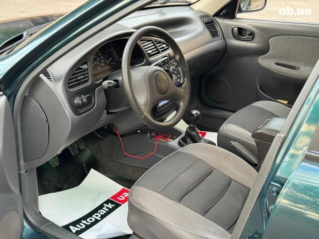 Зеленый Дэу Ланос, объемом двигателя 1.5 л и пробегом 152 тыс. км за 2990 $, фото 9 на Automoto.ua