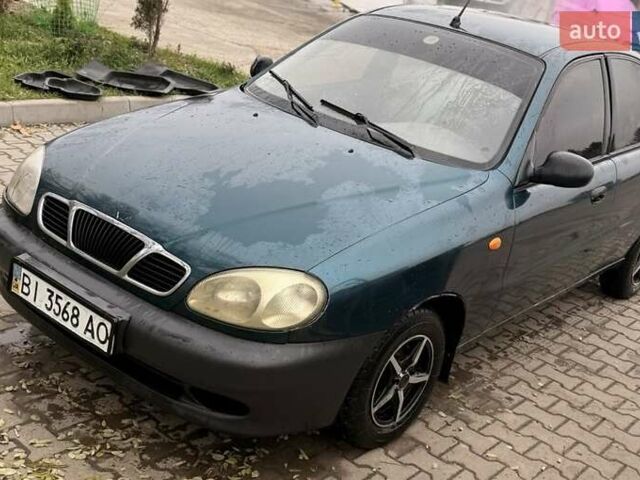 Зеленый Дэу Ланос, объемом двигателя 1.35 л и пробегом 171 тыс. км за 950 $, фото 7 на Automoto.ua