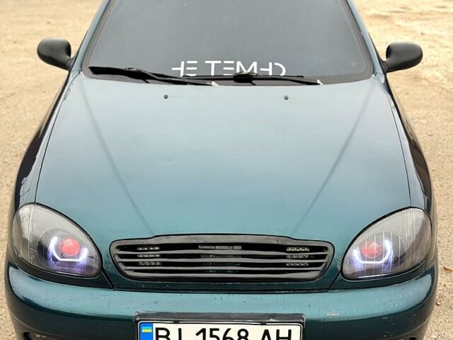 Зеленый Дэу Ланос, объемом двигателя 1.5 л и пробегом 190 тыс. км за 2200 $, фото 9 на Automoto.ua