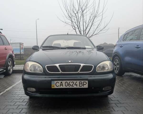 Зеленый Дэу Ланос, объемом двигателя 1.5 л и пробегом 204 тыс. км за 2500 $, фото 1 на Automoto.ua