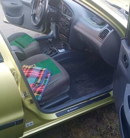 Зеленый Дэу Ланос, объемом двигателя 1.5 л и пробегом 219 тыс. км за 3000 $, фото 5 на Automoto.ua