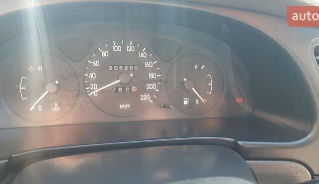 Зеленый Дэу Ланос, объемом двигателя 1.5 л и пробегом 205 тыс. км за 2500 $, фото 1 на Automoto.ua